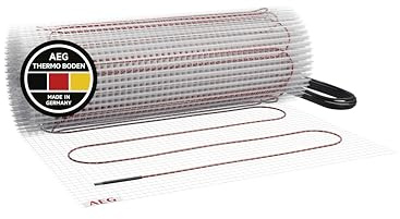 AEG 205792 TB 160/2.5 Electric underfloor Heating Thermal Floor Base Single mat, White, 2,5 m²