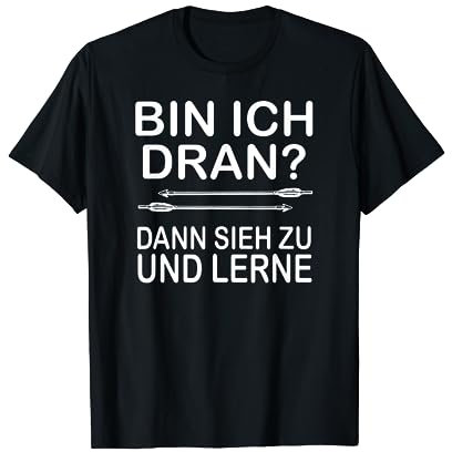 Bin Ich Dran, Pfeile Bogensport Bogenschiessen Männer T-Shirt