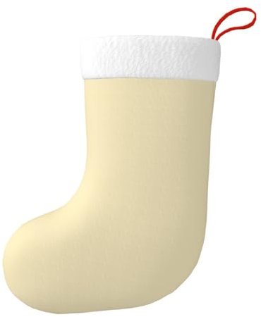 Hgbbdyyjj Weihnachtsstrümpfe für Herren und Damen, personalisierbar, weiches Polyester, Weihnachtsstrümpfe, Weihnachtsstrümpfe, mandelgelb, dekorative Socken, Schwarz , Einheitsgröße