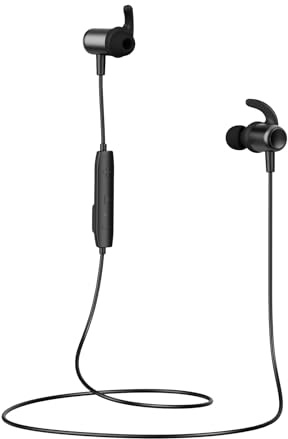 YADGS Bluetooth Headphones, Wireless Earbuds for Sports, IPX6 Sweat-Proof Neckband Headphones for Running Workouts, Magnetic in-Ear Earphones with Mic for Clear Calls