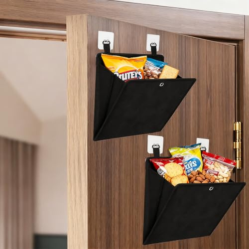 Peelanmall Organizer per porta roulotte, montaggio a parete, 10,4 x 10,8 cm, senza foratura, autoadesivo per camper, camper, camper, cucina, ufficio, campeggio, accessori