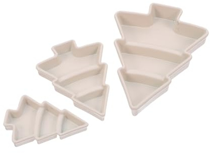 ibasenice 3pezzi Mini Piatti Da Dessert in Lega Decorazioni Forma Di Casa Per Case Delle Bambole Stoviglie Per Giochi Di Finzione Accessori Da Cucina Per Allestimenti in Miniatura Vassoi