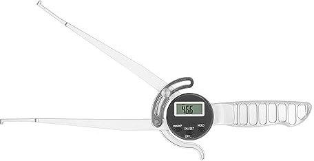 Calibrador digital de 12,7 a 216 mm, calibrador de diámetro interno con gran pantalla LCD, mordazas de aleación y conversión de unidades para la reparación de relojes y joyas