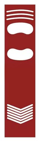 Générique Baseball Hitting Training Mat, 21x6.5cm Diatomaceous Earth Non-Slip Softball Trainer Mat Sports Practice for Batting, Pitching, Fielding, Training Usage