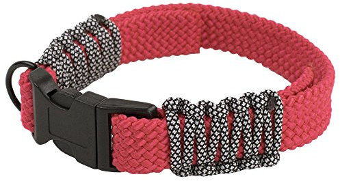 PARACORD PLANET Flat Braid Rope DIY Paracord Dog Collar Kits – Choose from Red, Black, Neon Pink, and Tan/Camo – DIY Dog Collars Make Your Furry Friend Stand Out