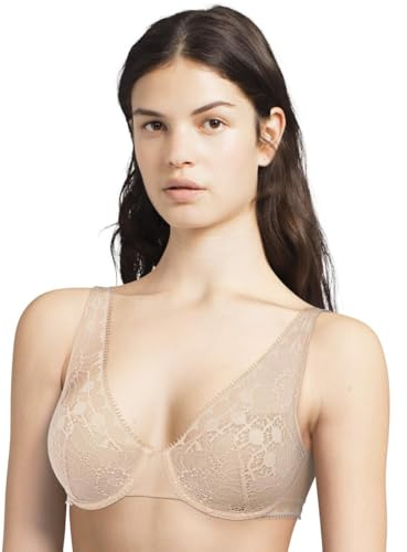 Chantelle DAY TO NIGHT, Reggiseno Spacer Scollato, Intimo Donna, Beige Dore, 3B