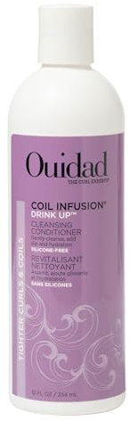 Ouidad Coil Infusion Drink Up Cleansing Conditioner For Unisex 11.84 oz Conditioner