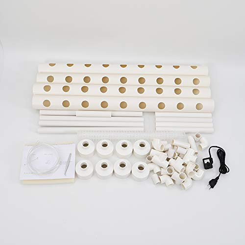 Frederimo Hydroponic Site Grow Kit 36 Standorte Plant Sites Hydroponisches Anbau-System Wasserkultur-Gartenbetriebssystem Für Haus Balkon Garten