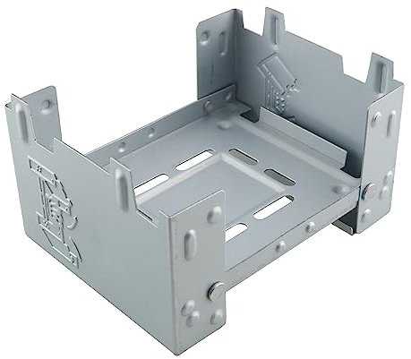 WHYHKJ Pequeña estufa de bolsillo portátil plegable de combustible sólido para exteriores, estufa de bolsillo plegable ultraligera