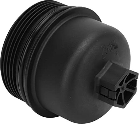 Couvercle de Boîtier de Filtre à Huile 1303477 3M5Q6737Aa Noir Pièce de Rechange Compatible avec Berlingo C2 C3 C4 C5 C8 Couvercle de Filtre à Huile Moteur