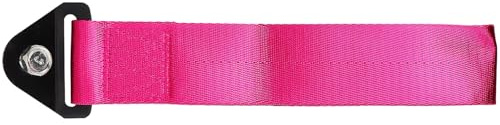 iplusmile Sangle De Remorquage De Voiture Sangle De Remorque Sangle De Remorquage Décorative Automobile Sangle De Pare-Chocs De Voiture (Uniquement pour La Décoration) Rose