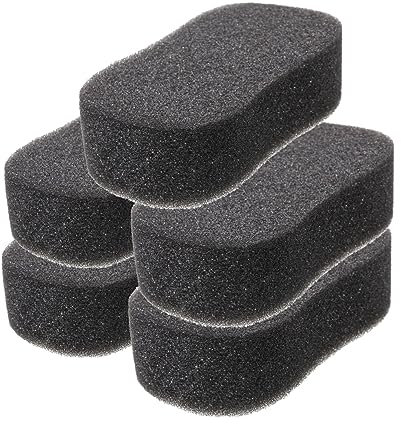 MERRYHAPY Horse Grooming Sponges 5pcs Soft Body Cleaning Sponges for Horses and Donkeys Comfortable Grip Suitable for Post-ride Cleaning