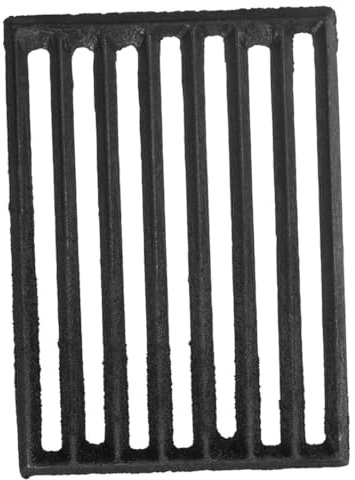 BESPORTBLE Rectangular Iron Fire Grate for Outdoor Barbecue High Temperature Resistant Grilling Accessory for Camping and Firewood Use Easy to Use and Maintain