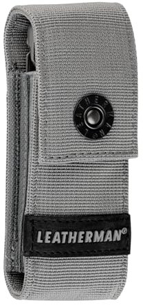 Leatherman Nylonholster - Holster für Charge, Crunch, Rebar, Rev, Skeletool, Wave & Wingman - Grau, Mittel