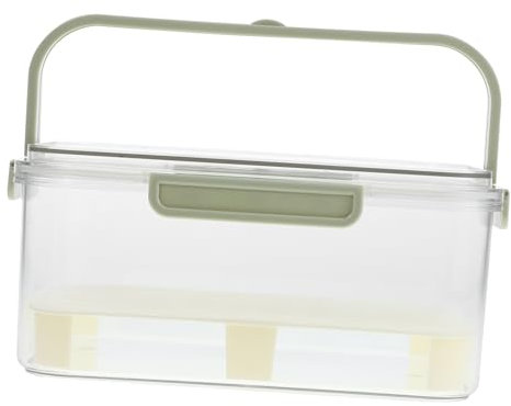 MAGICLULU 3 Piezas Crujiente Arcón Congelador Heladera Refrigeradores Frigorificos Contenedor De Fruta De Frutas Canasta De Frutas La Mascota