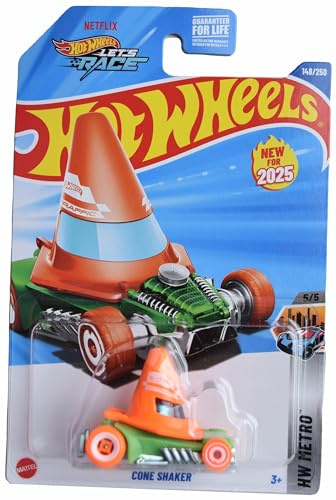 Hot Wheels HW Metro 5/5 Shaker à cône Vert/orange 148/250