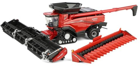 ERTL 1/64 Case IH Axial-Flow AF11 Combine with Draper Head & Corn Head 44408