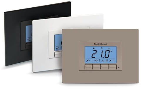 CH123K Termostato Retroilluminato da Incasso 230V Multiplacca Fantini Cosmi