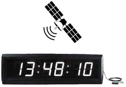 Orologio satellitare GPS montato a parete, timer atomico, 1,8 pollici, 6 cifre Apri da Remoto(RBI6T-1.8W-GPS)