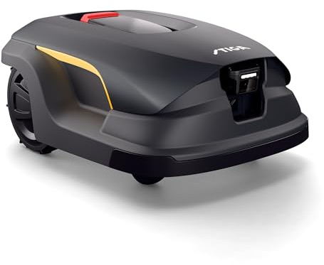 STIGA A 50v a Robot tagliaerba, 26 cm, 5000 m² – Telecamera AI Integrata, App STIGA.GO, Navigazione GPS – Giardini grandi con pendenze fino al 50%