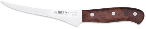 Giesser seit 1776 - Made in Germany - Filetiermesser 17 cmTree of Life, PremiumCut Filet No 1, Filiermesser, Thuja, holzgriff, rostfrei, deutsches Grillmesser scharf