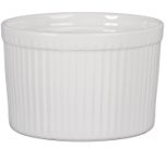 BIA Cordon Bleu Classic 10-Ounce Tall Souffle Dish, Set of 4, White