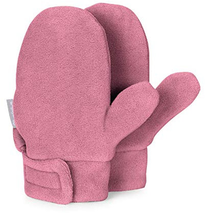 Sterntaler Fäustel mit Daumen aus Microfleece, Alter: 3-4 Jahre, Größe: 3, Helllila