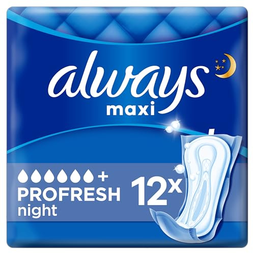 Always Maxi Night ProFresh Binden ohne Flügel, 12 Stück