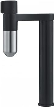Kitchen Sink tap with Fixed spout and Filter System from franke Vital S - Black Sleet/Optical Steel - 120.0621.311