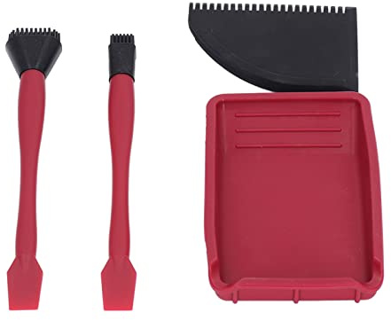 Kit Completo de Pegamento de Silicona Pegamento para Madera Cepillos Bandeja Peine Escuela Encolado Esparcidor Aplicador Juego de Carpintería Esparcidor de Pegamento