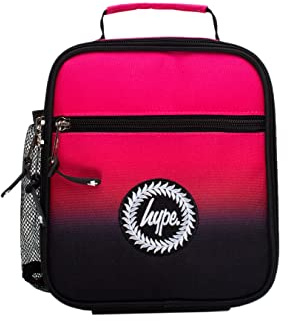 hype Unisex Pink Black Fade Crest Lunchbox