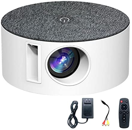 Proyector | Proyector exterior WiFi Proyector portátil 1080P TV Stick - Reproductor de vídeo multimedia Home Theater Videoproyector para Home Theater Audio Zoom Soydan