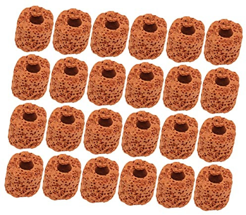 CIMAXIC Lot de 50 Anneaux Fixes pour Aquarium - Anneaux pour Racines - Anneaux pour Plantes Aquatiques