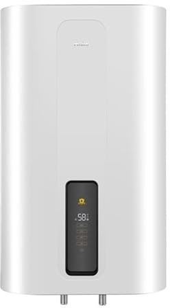 Haier ES80V-TF7W(EU) Scaldabagno Elettrico Wi-Fi 80L, Ultracompatto, Risparmio Energetico, Display Smart, Installazione Multiposizione (Verticale/Orizzontale), Modello 25001120Y