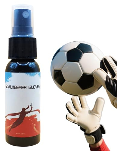 Spray antidérapant pour gants de gardien de but - Vaporisateur de 30 ml - Moufles de sport légères et antidérapantes - Brume collante pour amis, hommes, femmes, adolescents