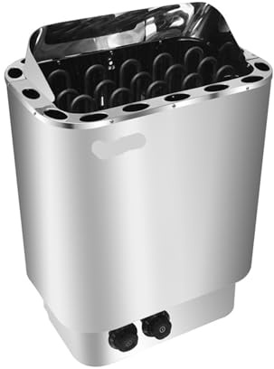 Steam Generator Sauna salle sauna poêle ménage petit acier inoxydable sueur à vapeur chauffage équipement de hammam sec chaudière murale température constante Vapeur Douce(60N)