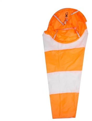 Generisch Windsocken Außen | Windsack Reflexstreifen | Hängende Garten Dekoration | Langlebig Windsack Winter Innen Außen Deko Terrasse Balkon Wetterfest Windanzeiger