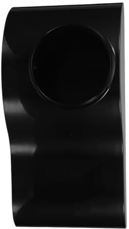 Toyvian Cachette Aquarium Tunnel en Plastique Noir pour Petits Poissons et Loches, Installation Facile Vue Panoramique, Décoration pour Paysage Aquatique et Aquarium à Crevettes
