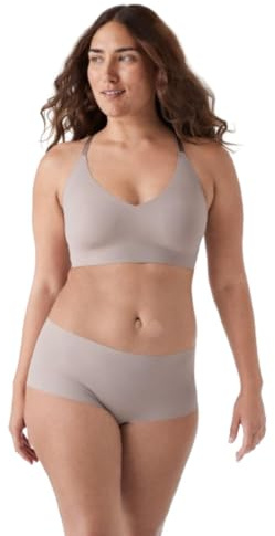 True & Co Dam True Body Triangel Spets Racerback BH, Mink, L (80C/D/85A/B)