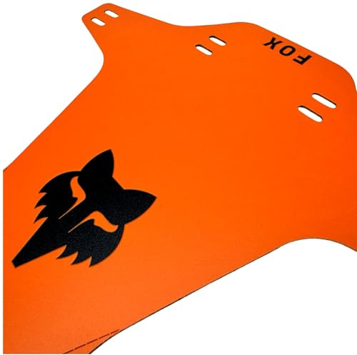 F26 MTB Spritzschutz Mud Guard für Fox Gabel, Retro Orange