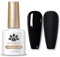 BORN PRETTY Black Gel Nail Polish 15ml Pure Black Color Gel Polish Soak Off U V LED Long Lasting High Glossy Nail Gel Varnish Chip Resistant Nail Art Manicure Salon DIY at Home