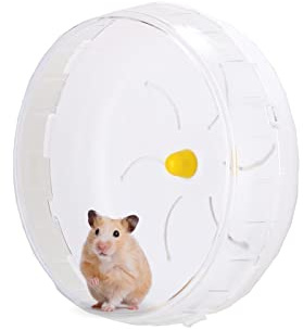 YuanYouTong Silent Hamster Wheel - Exercise Wheel for Syrian Hamsters - Quiet Spinner Running Wheel for Small Animals - Pet Dwarf Hamsters Gerbils Mice Rats Guinea Pig Hedgehog Exercise Wheel Toy