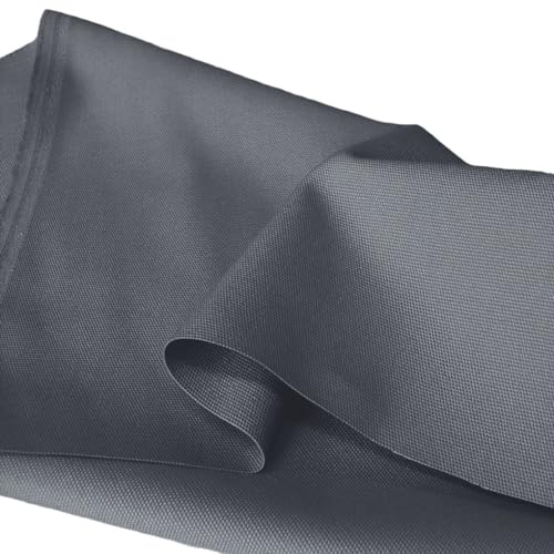 TOLKO weicher Canvasstoff | Canvas Segeltuch Stoff als Bezugstoff Möbelstoff Modestoff | Mittelschwer Stabil Reißfest Polsterbezug Baumwollstoff Meterware zum Nähen Polstern Beziehen (Mittel Grau)