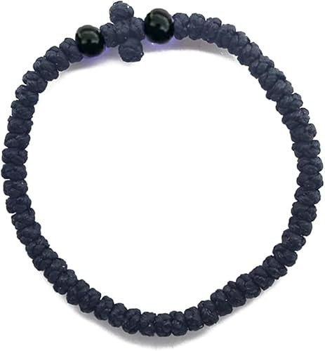 SHGDAIO Mädchen Produkte Handarbeit Gewebt Armreif Griechisch-orthodoxe Gebet Seil Armband Religiöse Geschenk Geschenke