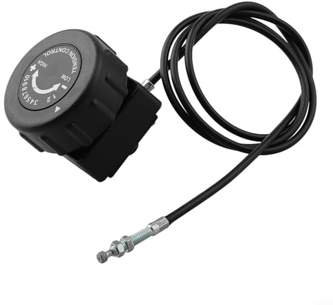 Ajuste de resistencia para bicicleta estática, perilla giratoria dinámica de 8/10 velocidades (cable de 55-110 cm), para entrenador de bicicleta interior, pieza de repuesto fácil de instalar (10