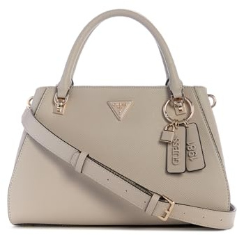 GUESS Handtasche Umhängetasche Noelle II Luxury Satchel Taupe