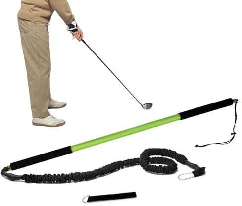 Generico Allenatore Swing del Golf - Attrezzatura per Golfisti per Equilibrio velocità Flessibilità | per L'Allenamento 'Equilibrio nel Golf,per Cortile Esterno Interno Prato Giardino
