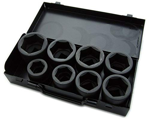 Schlagschrauber-Nüsse 3/4 Set 24-41 mm 8-tlg Steckschlüssel-Satz Schlagnuss