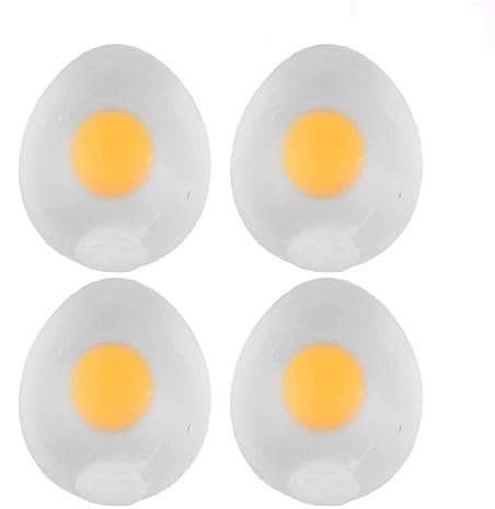 Xrten Squeeze Toys Egg Splat Ball Anti Stress Decompression Cure Toys Reliever Best Gift for Kids Adult Toy 4 PCS