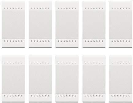 BTicino ASTN4003N Kit10pz LL - Deviatore 1P 16A 1 m Bianco, 10 Pezzi